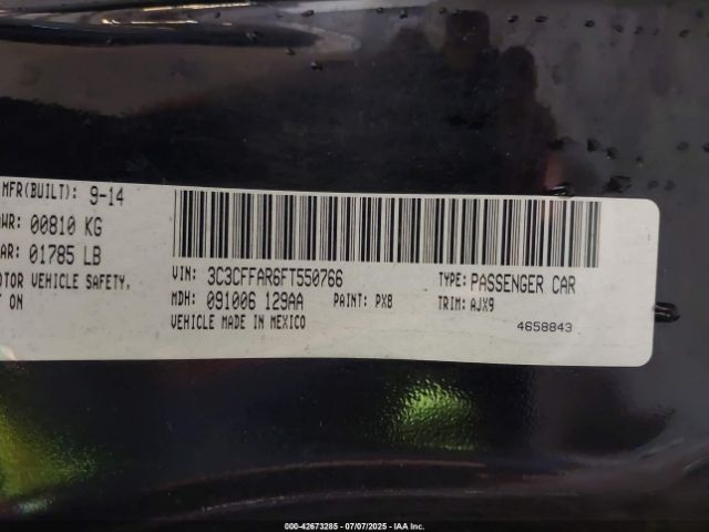 2015 FIAT 500 3C3CFFAR6FT550766 Photo 8