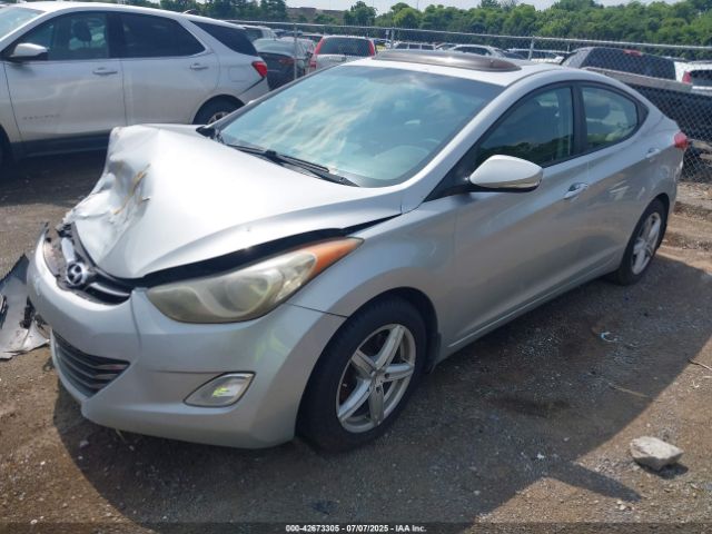 2012 HYUNDAI ELANTRA 5NPDH4AE7CH144258 Photo 1