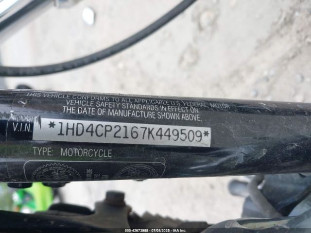 2007 HARLEY-DAVIDSON XL883 1HD4CP2167K449509 Photo 9