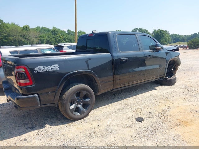 42674693 :رقم المزاد ، 1C6SRFRTXKN900609 vin ، 2019 Ram 1500 Laramie  4x4 6'4 Box مزاد بيع