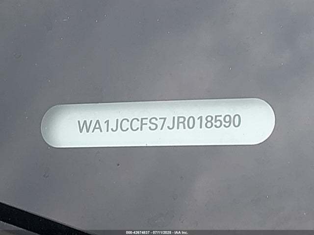 2018 AUDI Q3 WA1JCCFS7JR018590 Photo 8