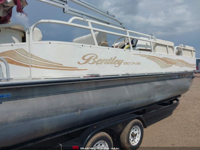 2008 BENTLEY PONTOON 24' BOAT AND TRAILER BNT47060J708 Photo 5