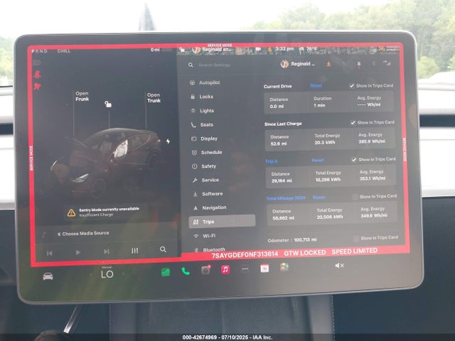 2022 TESLA MODEL Y 7SAYGDEF0NF313614 Photo 6