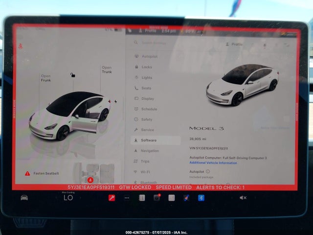 2023 TESLA MODEL 3 5YJ3E1EA0PF519311 Photo 6