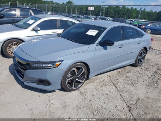 2021 HONDA ACCORD 1HGCV1F33MA044341 Photo 1