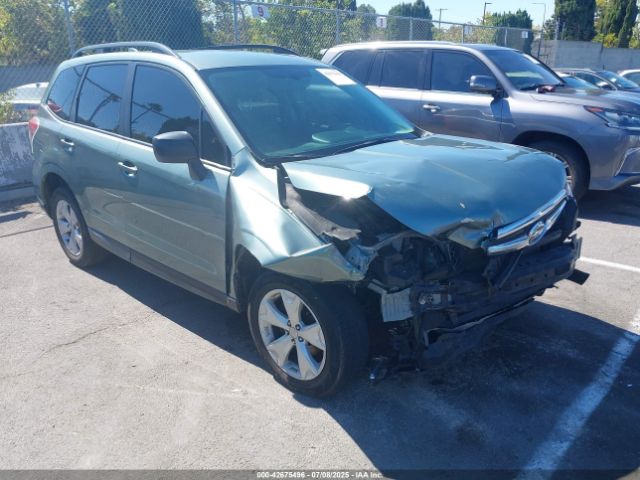 2016 SUBARU FORESTER JF2SJABC9GH539166