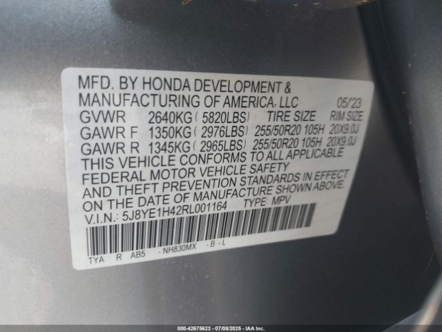 2024 ACURA MDX 5J8YE1H42RL001164 Photo 8
