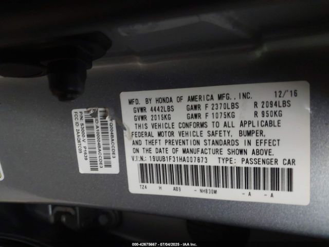 2017 ACURA TLX 19UUB1F31HA007873 Photo 8