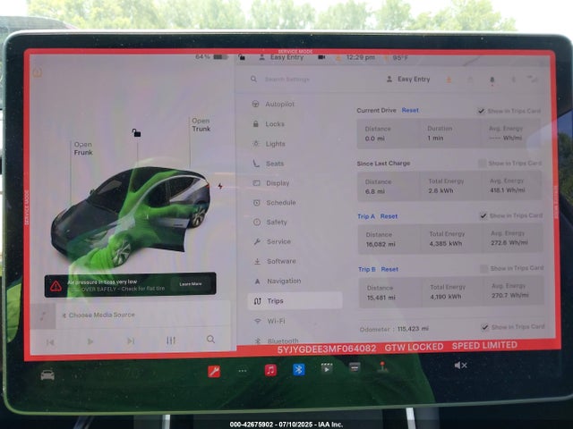 2021 TESLA MODEL Y 5YJYGDEE3MF064082 Photo 6