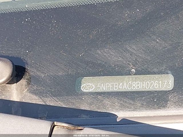 2011 HYUNDAI SONATA 5NPEB4AC8BH026173 Photo 8