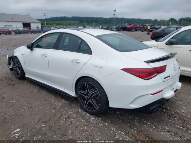 2022 MERCEDES-BENZ AMG CLA 35 W1K5J5BB3NN312960 Photo 2