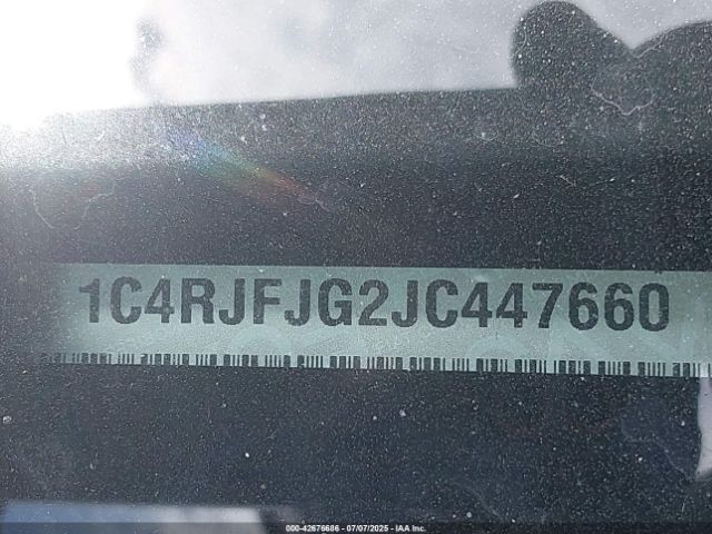 2018 JEEP GRAND CHEROKEE 1C4RJFJG2JC447660 Photo 8