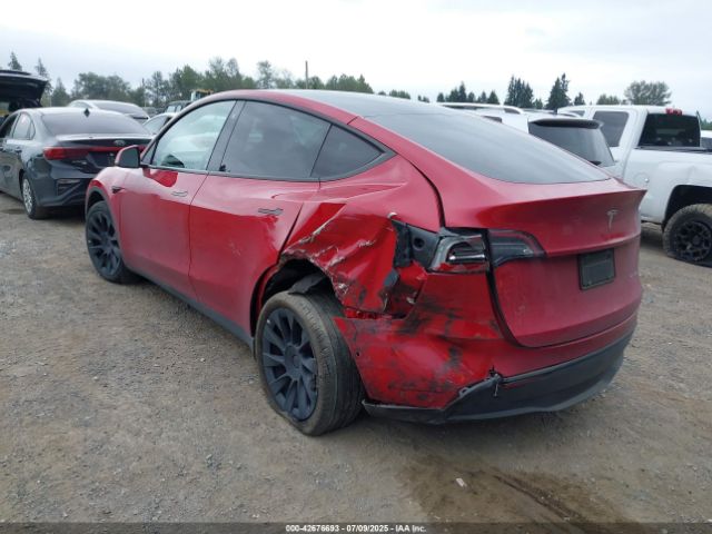 2022 TESLA MODEL Y 7SAYGDEE2NF429808 Photo 2
