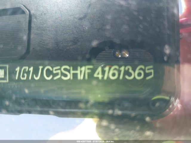 1G1JC5SH1F4161365 Chevrolet luw