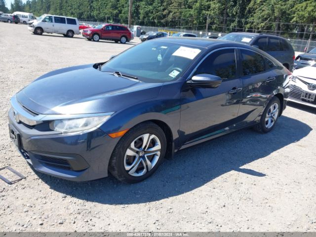 2016 HONDA CIVIC 19XFC2F5XGE237693 Photo 1