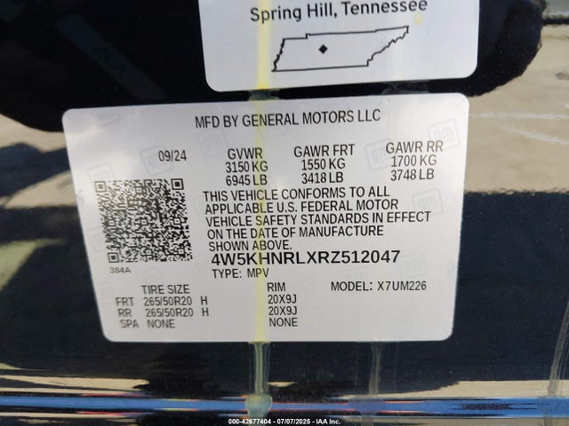 4W5KHNRLXRZ512047 Acura x0e+ec6