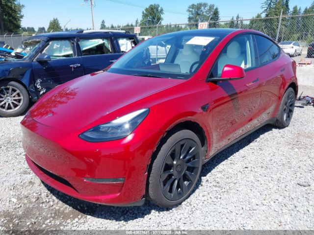 2024 TESLA MODEL Y 7SAYGAEE0RF983384 Photo 1