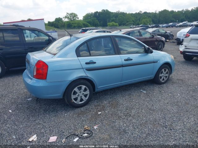 2009 HYUNDAI ACCENT KMHCM46C99U317397 Photo 3