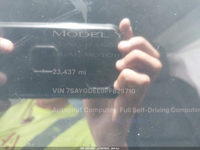 2023 TESLA MODEL Y 7SAYGDEE9PF829710 Photo 6