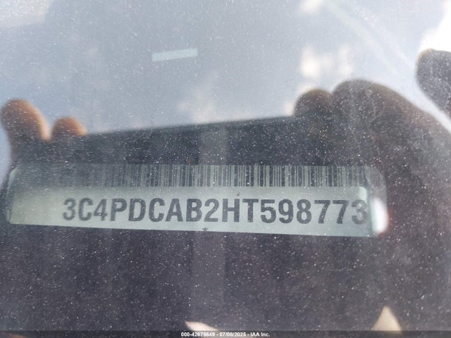 Aukcja sprzedaży 2017 Dodge Journey Se, vin: 3C4PDCAB2HT598773, numer aukcji: 42679649