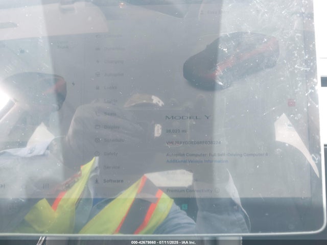 2024 TESLA MODEL Y 7SAYGDED8RF038224 Photo 6