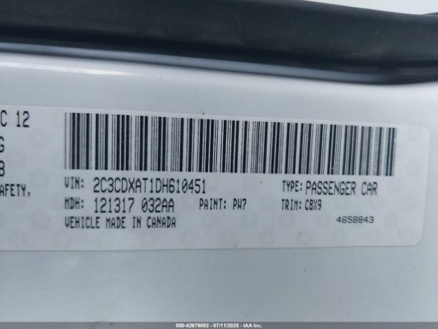 2013 DODGE CHARGER 2C3CDXAT1DH610451 Photo 8