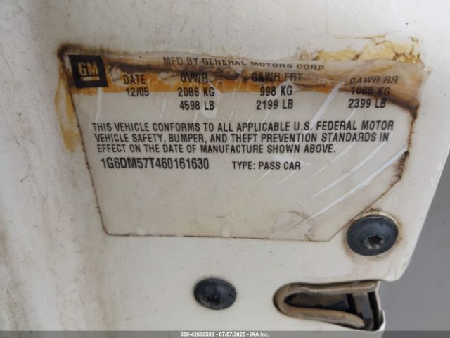 2006 CADILLAC CTS 1G6DM57T460161630 Photo 8
