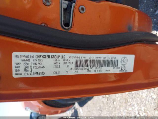 2011 DODGE JOURNEY 3D4PG4FB9BT505411 Photo 8
