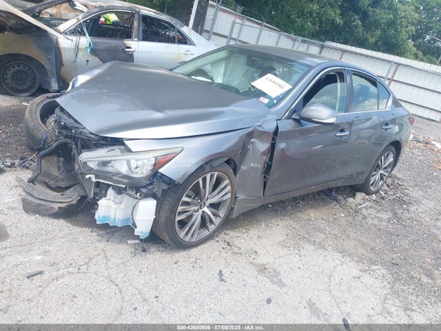 Auction sale of the 2018 Infiniti Q50 3.0t Sport, vin: JN1EV7AR3JM434410, lot number: 42680906