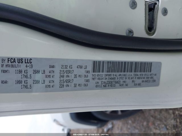 2019 JEEP COMPASS 3C4NJDDB3KT760631 Photo 8
