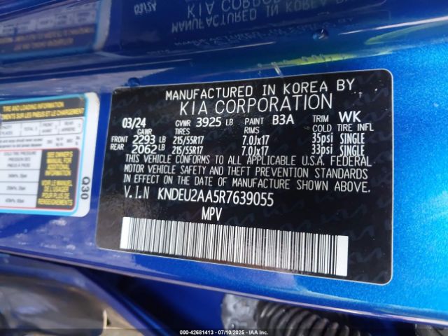 2024 KIA SELTOS KNDEU2AA5R7639055 Photo 8