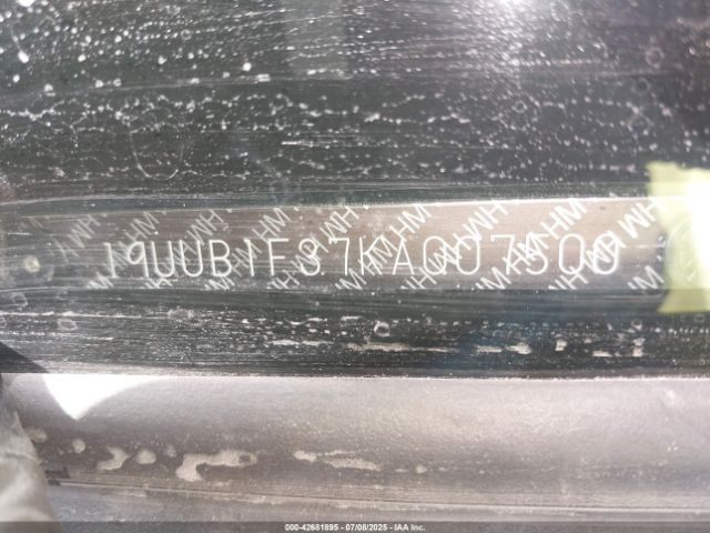 2019 ACURA TLX 19UUB1F37KA007500 Photo 8