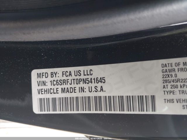 2023 RAM 1500 1C6SRFJT0PN541645 Photo 8