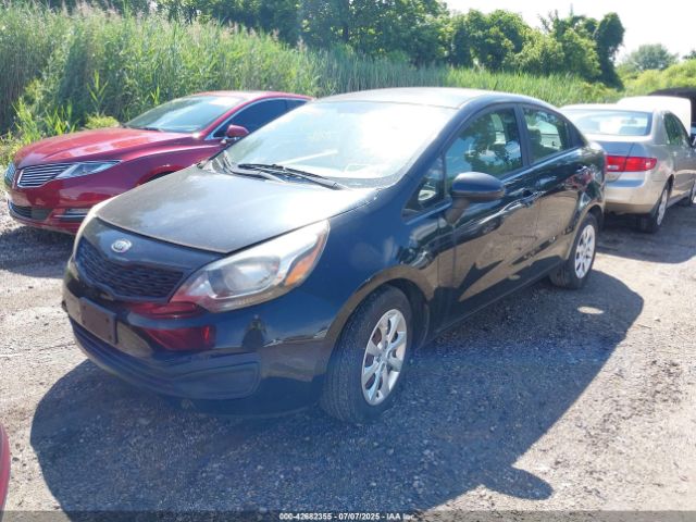 2013 KIA RIO KNADM4A3XD6099285 Photo 1