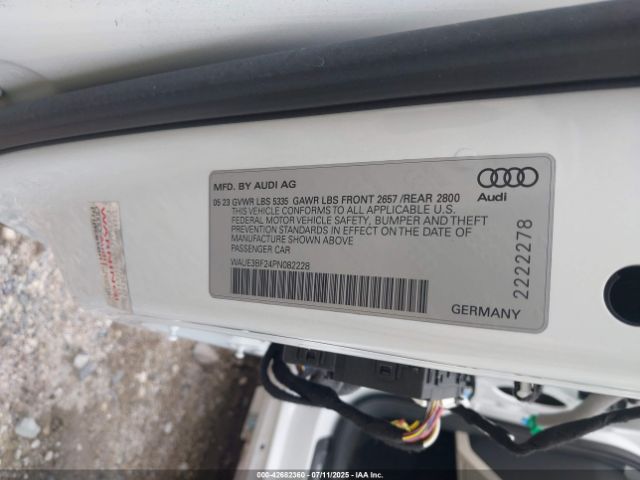 2023 AUDI A6 WAUE3BF24PN082228 Photo 8