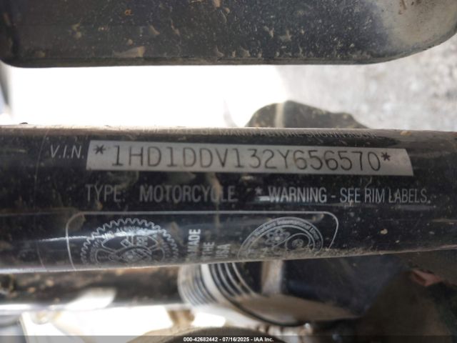 2002 HARLEY-DAVIDSON FLHT 1HD1DDV132Y656570 Photo 9