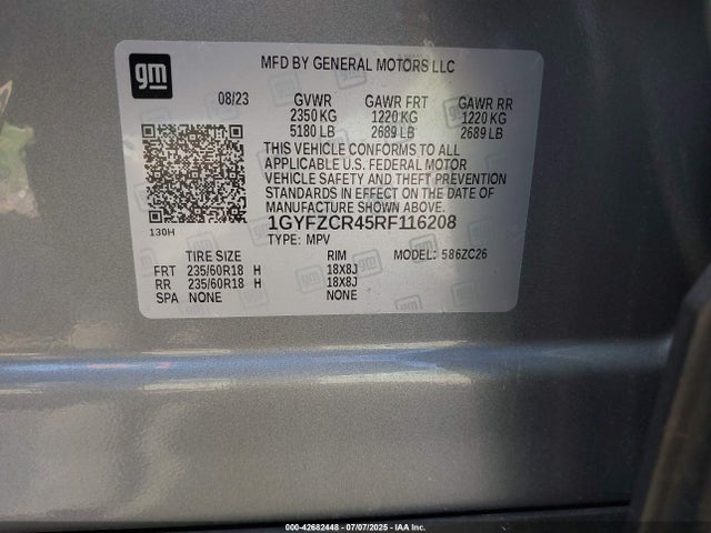 2024 CADILLAC XT4 1GYFZCR45RF116208 Photo 8