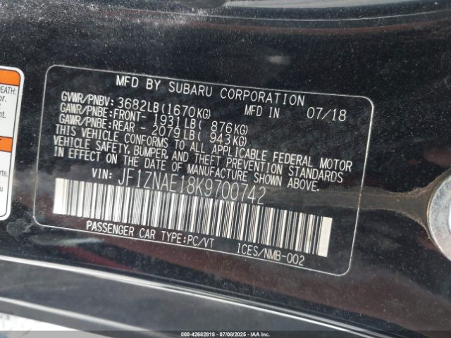 2019 TOYOTA 86 JF1ZNAE18K9700742 Photo 8