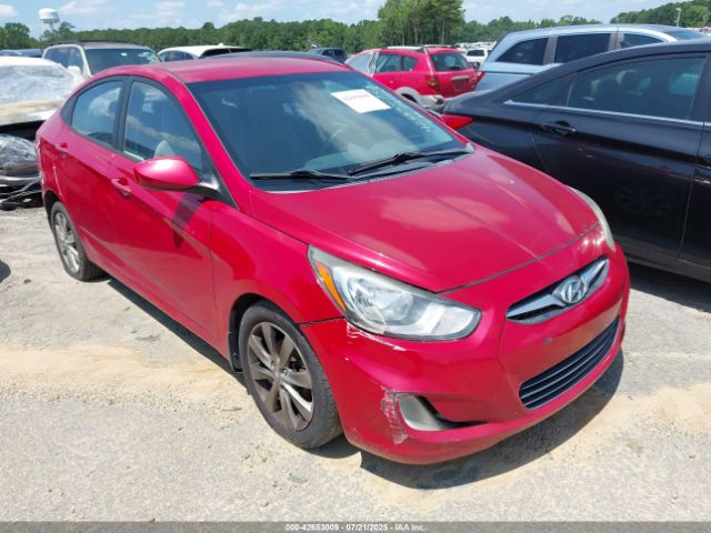 2013 HYUNDAI ACCENT KMHCU4AE8DU431263