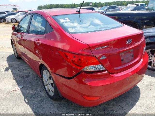 2013 HYUNDAI ACCENT KMHCU4AE8DU431263 Photo 2