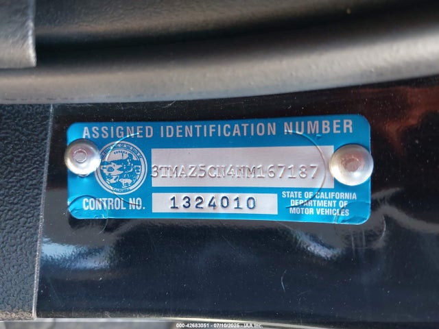 3TMAZ5CN4NM167187 Toyota 2gr-fks