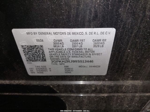 2024 HONDA PROLOGUE 3GPKHZRJ9RS513446 Photo 8