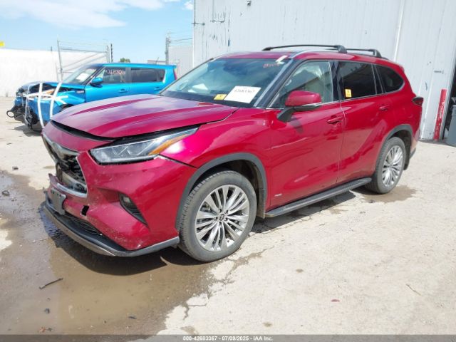 2022 TOYOTA HIGHLANDER 5TDEBRCHXNS083981 Photo 1