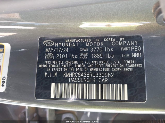 Hyundai gamma ii 2024 KMHRC8A38RU330962 Image 9