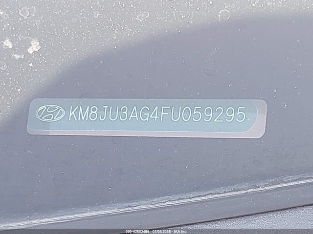 KM8JU3AG4FU059295 Hyundai dohc gdi theta ii