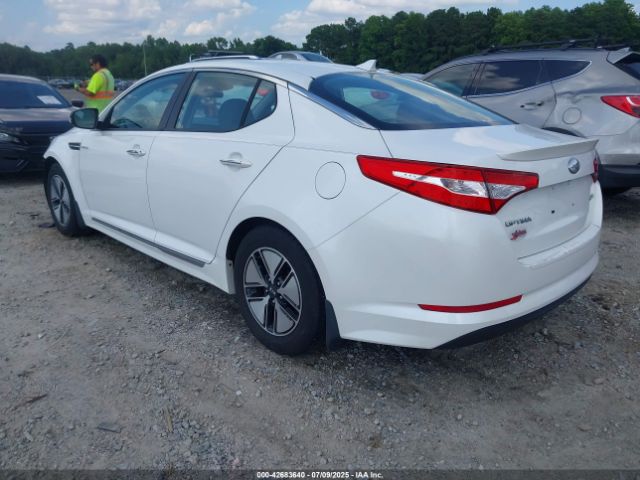 2013 KIA OPTIMA HYBRID KNAGM4AD9D5041289 Photo 2