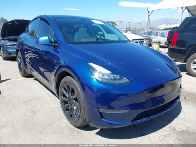 2022 TESLA MODEL Y 7SAYGDEE3NF323741