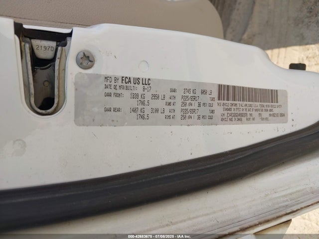 2C4RDGBG6HR866978 Dodge Grand Caravan