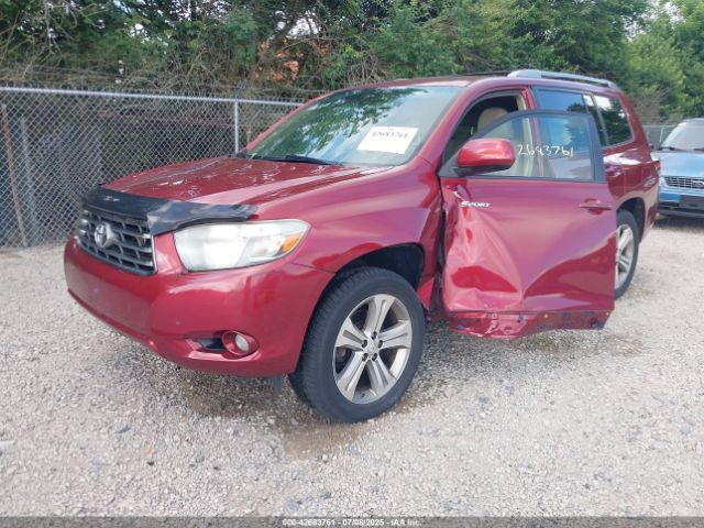 2010 TOYOTA HIGHLANDER JTEEK3EH6A2151605 Photo 1