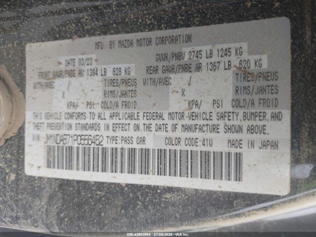 2023 MAZDA MX-5 MIATA JM1NDAB71P0556452 Photo 8